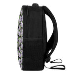 Watercolor Cattleya Pattern Print Casual Backpack