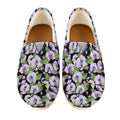 Watercolor Cattleya Pattern Print Casual Shoes