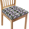 Watercolor Cattleya Pattern Print Chair Cushion Cover