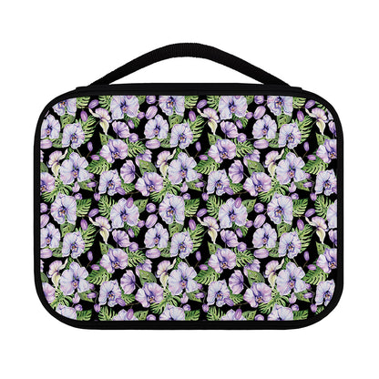 Watercolor Cattleya Pattern Print Classic Bible Case