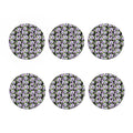 Watercolor Cattleya Pattern Print Coaster Set