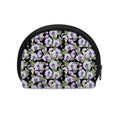 Watercolor Cattleya Pattern Print Coin Purse