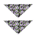 Watercolor Cattleya Pattern Print Dog Bandana