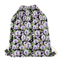 Watercolor Cattleya Pattern Print Drawstring Bag