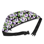 Watercolor Cattleya Pattern Print Fanny Pack