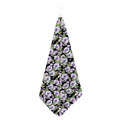 Watercolor Cattleya Pattern Print Hand Towel