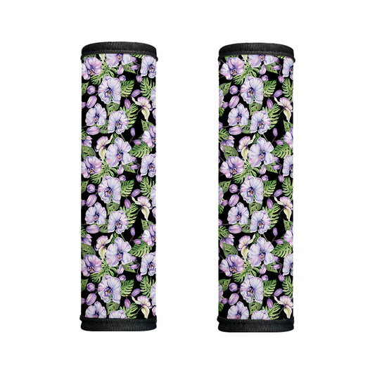Watercolor Cattleya Pattern Print Handle Covers