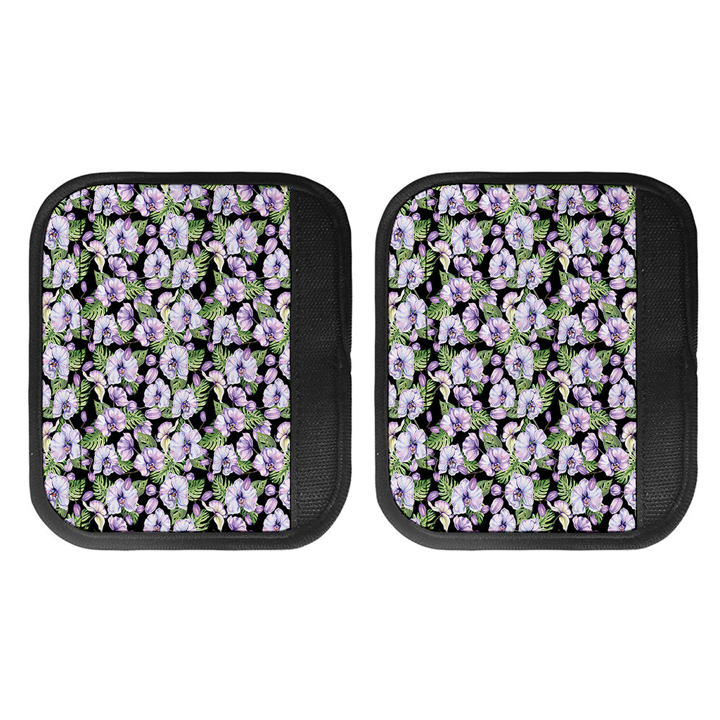 Watercolor Cattleya Pattern Print Handle Covers
