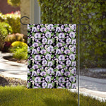 Watercolor Cattleya Pattern Print House Flag