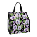 Watercolor Cattleya Pattern Print Insulated Lunch Tote