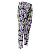 Watercolor Cattleya Pattern Print Men's Compression Pants