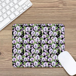 Watercolor Cattleya Pattern Print Mouse Pad