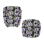 Watercolor Cattleya Pattern Print Office Chair Cover