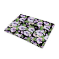 Watercolor Cattleya Pattern Print Pet Cooling Mat Cover