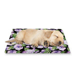 Watercolor Cattleya Pattern Print Pet Cooling Mat Cover