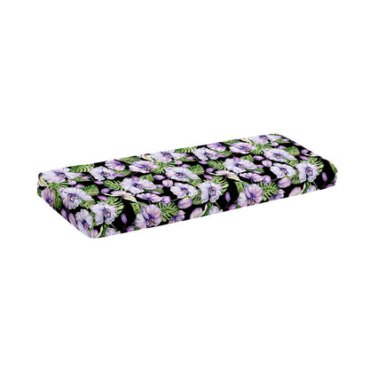 Watercolor Cattleya Pattern Print Piano Keyboard Cover