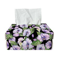 Watercolor Cattleya Pattern Print Rectangle Tissue Box Cover