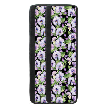 Watercolor Cattleya Pattern Print Refrigerator Handle Covers