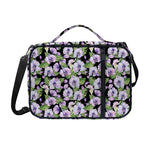 Watercolor Cattleya Pattern Print Shoulder Strap Bible Bag
