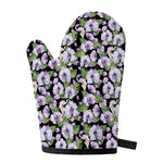 Watercolor Cattleya Pattern Print Single Oven Mitt