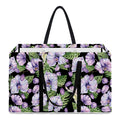 Watercolor Cattleya Pattern Print Utility Tote Bag