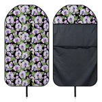 Watercolor Cattleya Pattern Print Waterproof Car Seat Cover