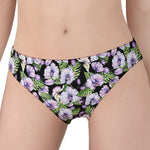 Watercolor Cattleya Pattern Print Women's Panties