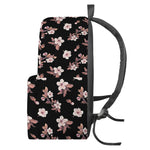 Watercolor Cherry Blossom Pattern Print Backpack