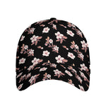 Watercolor Cherry Blossom Pattern Print Baseball Cap