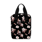 Watercolor Cherry Blossom Pattern Print Bible Tote Bag