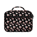 Watercolor Cherry Blossom Pattern Print Briefcase Bible Bag