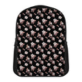 Watercolor Cherry Blossom Pattern Print Casual Backpack