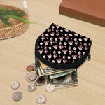 Watercolor Cherry Blossom Pattern Print Coin Purse