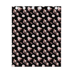 Watercolor Cherry Blossom Pattern Print Curtain