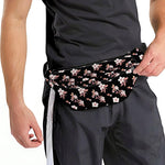 Watercolor Cherry Blossom Pattern Print Fanny Pack