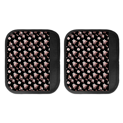 Watercolor Cherry Blossom Pattern Print Handle Covers