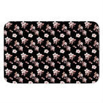 Watercolor Cherry Blossom Pattern Print Indoor Door Mat