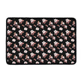 Watercolor Cherry Blossom Pattern Print Kitchen Mat