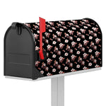 Watercolor Cherry Blossom Pattern Print Mailbox Cover