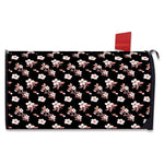 Watercolor Cherry Blossom Pattern Print Mailbox Cover
