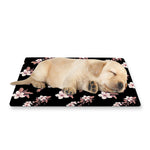 Watercolor Cherry Blossom Pattern Print Pet Cooling Mat Cover