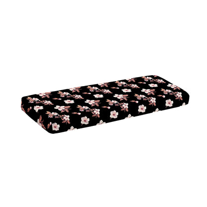 Watercolor Cherry Blossom Pattern Print Piano Keyboard Cover