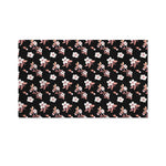 Watercolor Cherry Blossom Pattern Print Polyester Flag