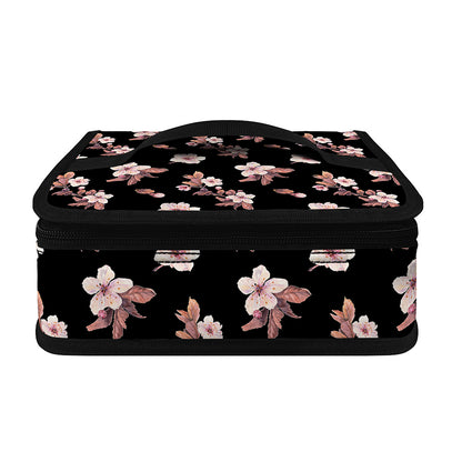 Watercolor Cherry Blossom Pattern Print Small Lunch Bag