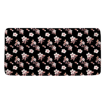 Watercolor Cherry Blossom Pattern Print Towel