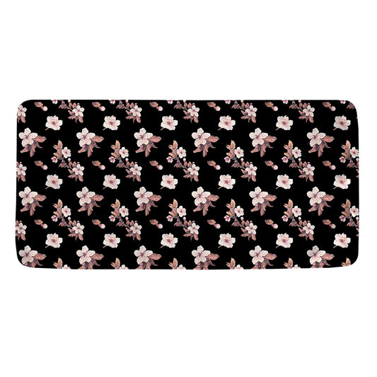 Watercolor Cherry Blossom Pattern Print Towel