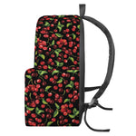 Watercolor Cherry Pattern Print Backpack