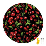 Watercolor Cherry Pattern Print Basketball