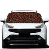 Watercolor Cherry Pattern Print Car Windshield Snow Cover