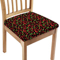 Watercolor Cherry Pattern Print Chair Cushion Cover